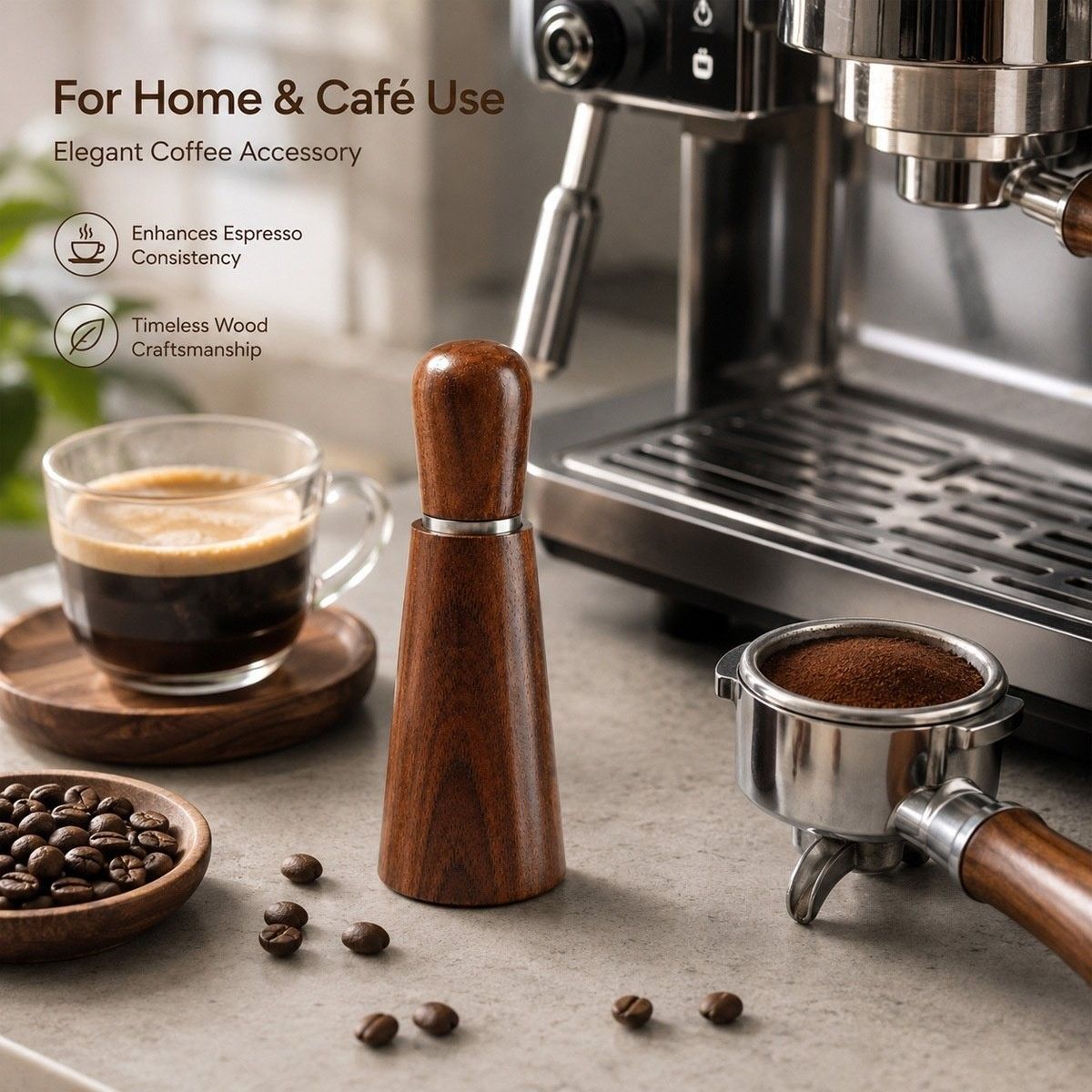 Wood Handle WDT Stirrer — Small enough for a home setup
