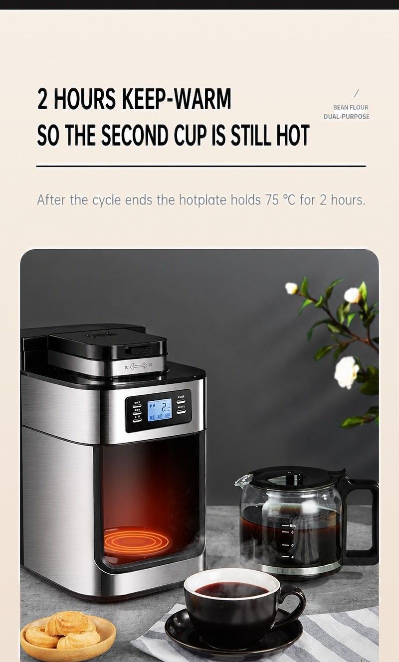 BG-315T Bean to Cup Drip Coffee Machine — Held at 75 °C